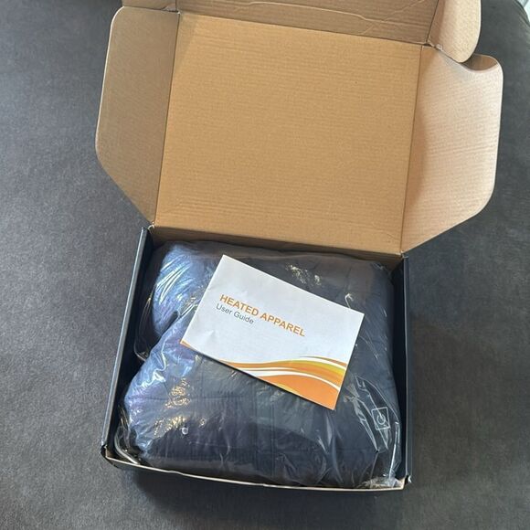 Unisex Black Quilted Puffer Heated Vest Zip Front Size XL NEW - Picture 16 of 16